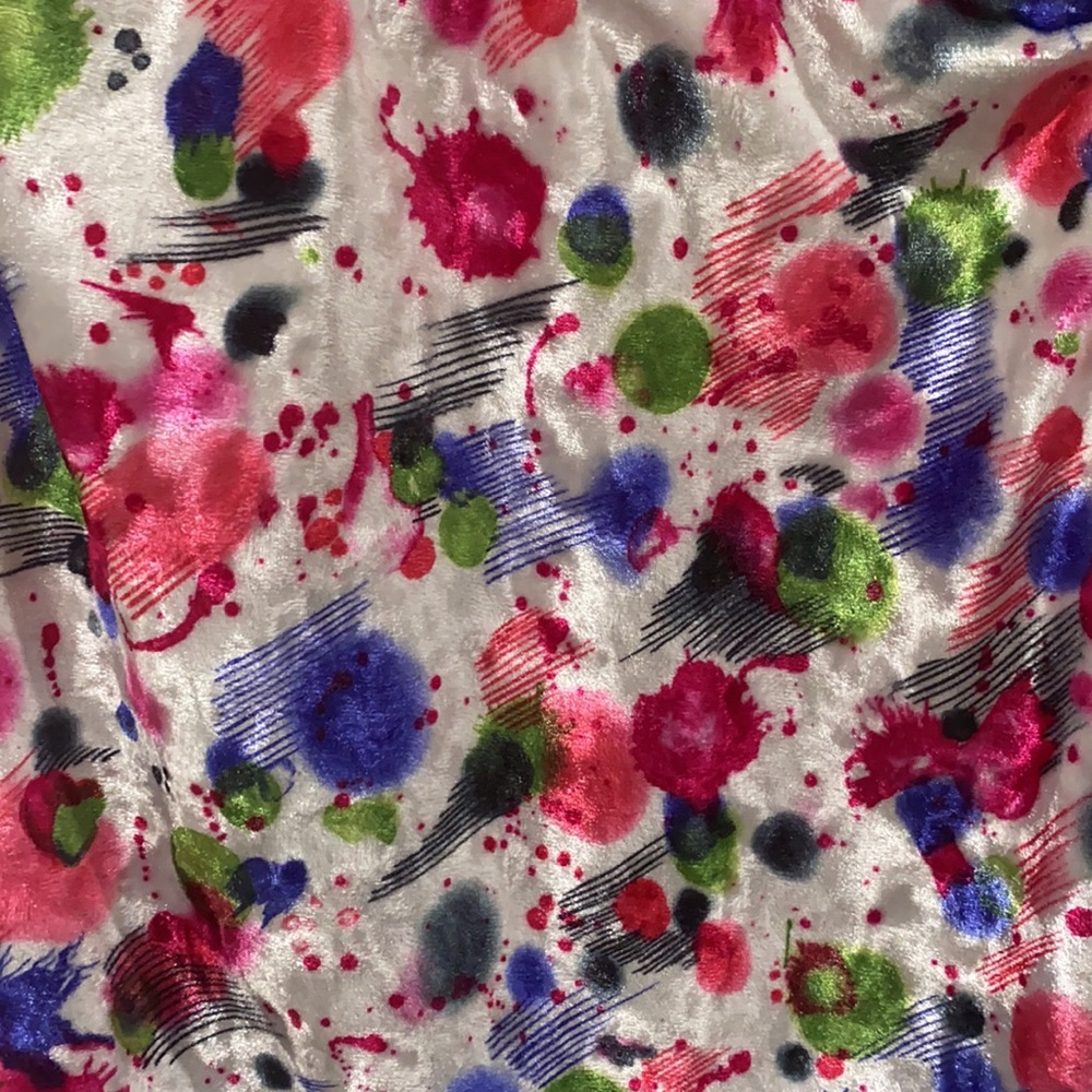 GK Elite  Multicolor Velvet Leotard - Picture 3 of 8